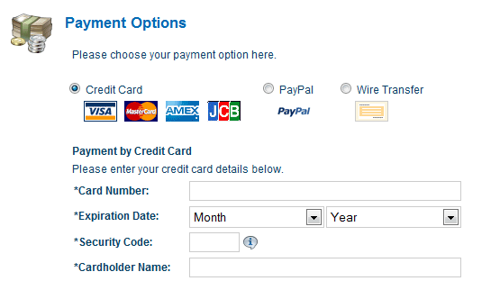 HorizontalNoCCUS Horizontal Payment Method List