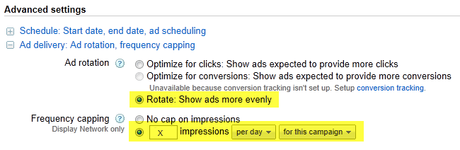 Remarketing Capping Remarketing Capping