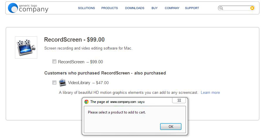 Software Company Error Message Software Company Error Message