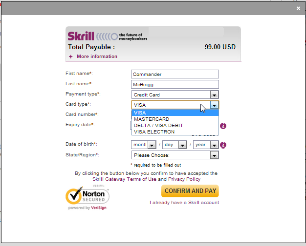 You've been Skrilled Conversion Rate Killers
